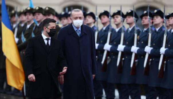 Erdogan u Ukrajini dočekan uz najviše državne počasti