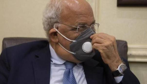 Erekat zaražen koronom, prevezen u izraelsku bolnicu