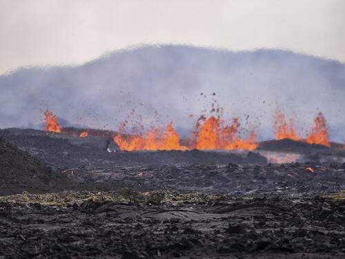 Erupcija vulkana na jugozapadu Islanda