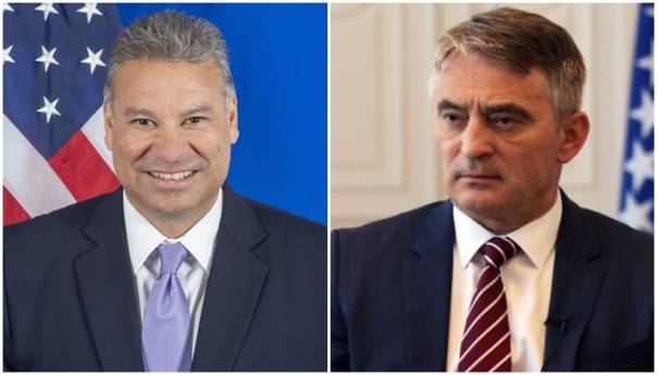 Escobar s Komšićem: Osuda poteza Dodika, nema otcjepljenja RS