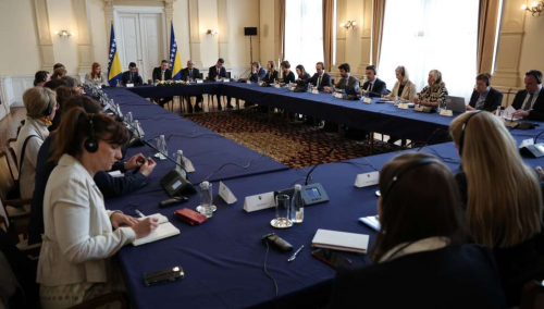 EU delegacija sa Bećirovićem o Dodikovom secesionizmu