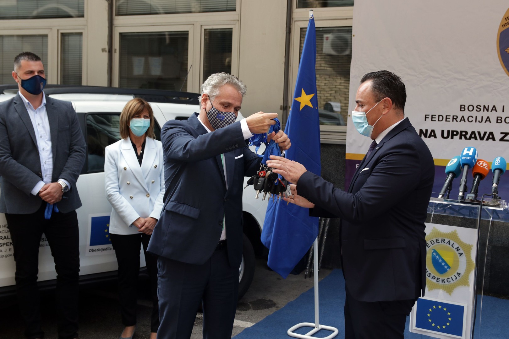 EU donirala 14 vozila fitosanitarnim inspektorima u FBiH