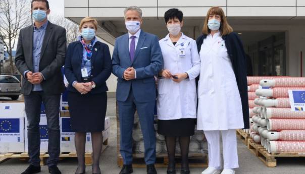 EU donirala 200 boca za kisik domovima zdravlja Kantona Sarajevo