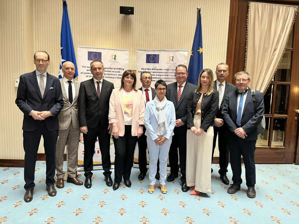 EU podržala razvoj veterinarskog sektora u BiH s tri miliona eura