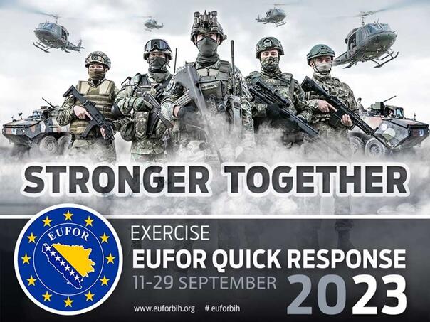 EUFOR najavio veliku vojnu vježbu u BiH, stižu dodatne trupe
