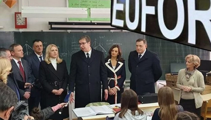 EUFOR nije kontaktirao Ministarstvo prosvjete RS u vezi s Vučićevom donacijom