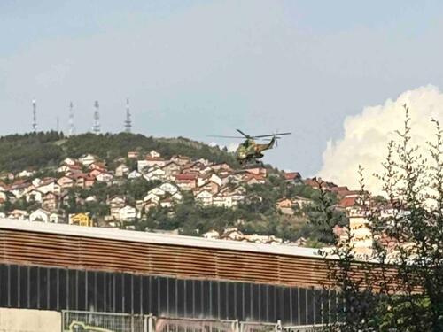 EUFOR obučavao timove iz KCUS-a za helikoptersku evakuaciju