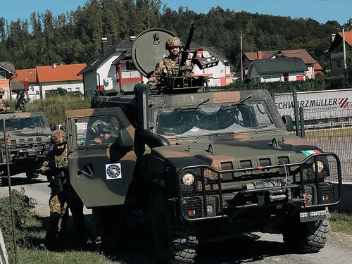 Italijanski vod EUFOR-a u "akciji" na sjeveru BiH