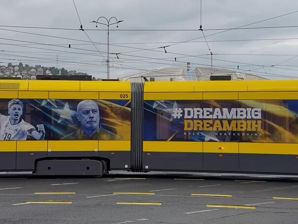 Euforija na vrhuncu: I Tramvaj u Sarajevu nosi poruku za Zmajeve