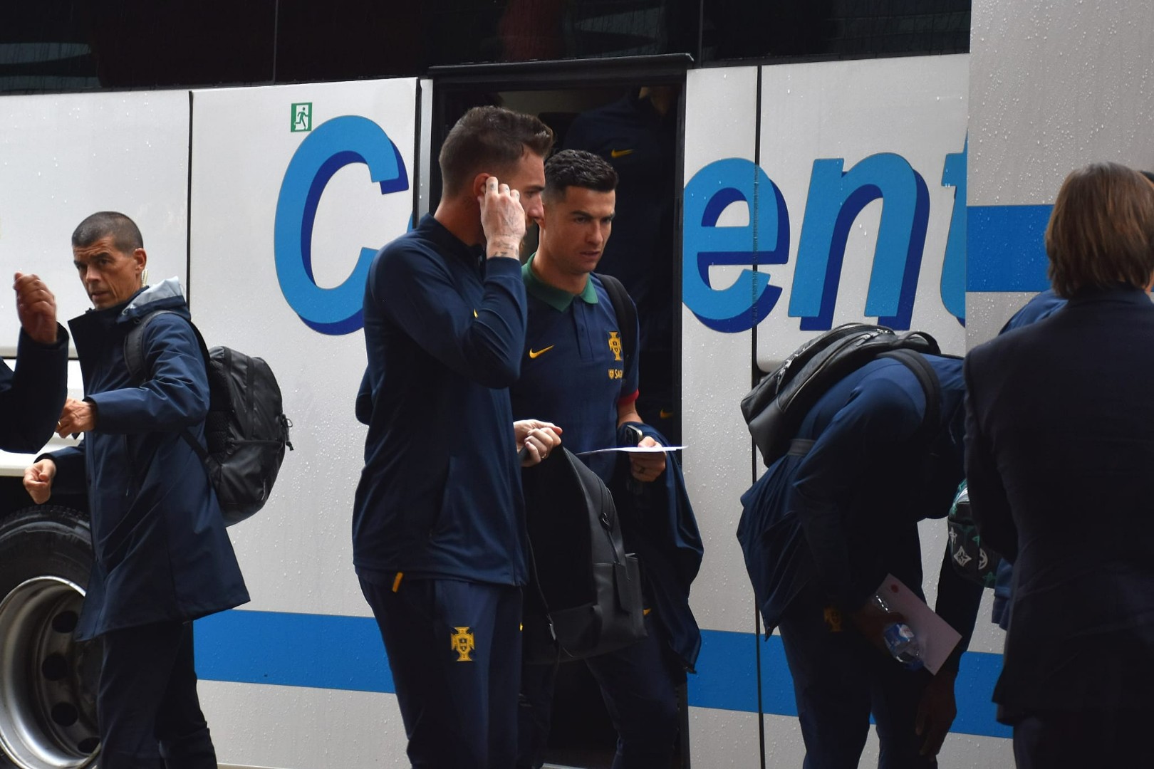 Foto / Euforija u Zenici, Portugalci dočekani aplauzom