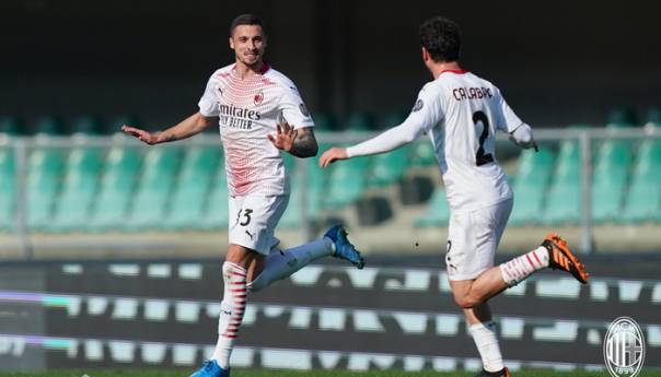 Eurogol Krunića u pobjedi Milana u Veroni