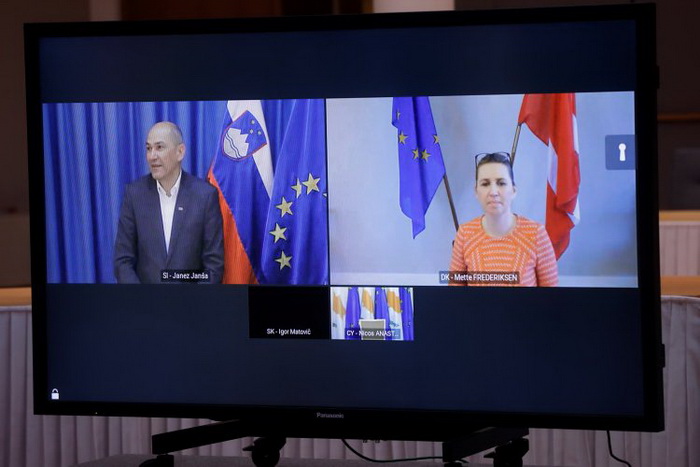 Europarlamentarci kritikovali Janšu, on se isključio iz video veze