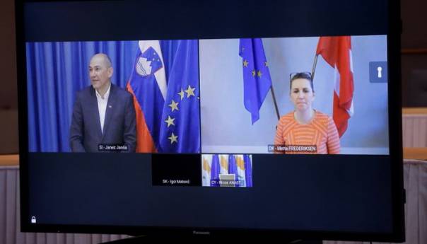 Europarlamentarci kritikovali Janšu, on se isključio iz video veze