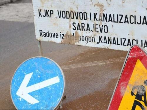 Evo u kojim ulicama danas može doći do prekida vodosnabdijevanja u Sarajevu