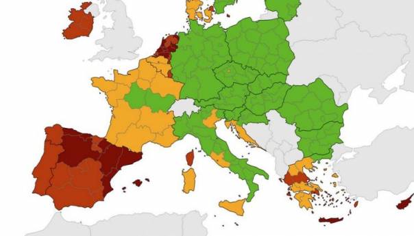 Evropom se putuje uprkos karti ECDC-a