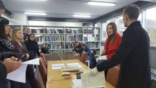 Evropski stručnjaci iz oblasti arhiva u posjeti Memorijalnom centru u Potočarima