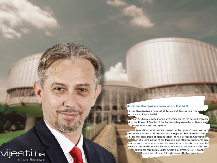 Evropski sud za ljudska prava poništio presudu u predmetu Kovačević