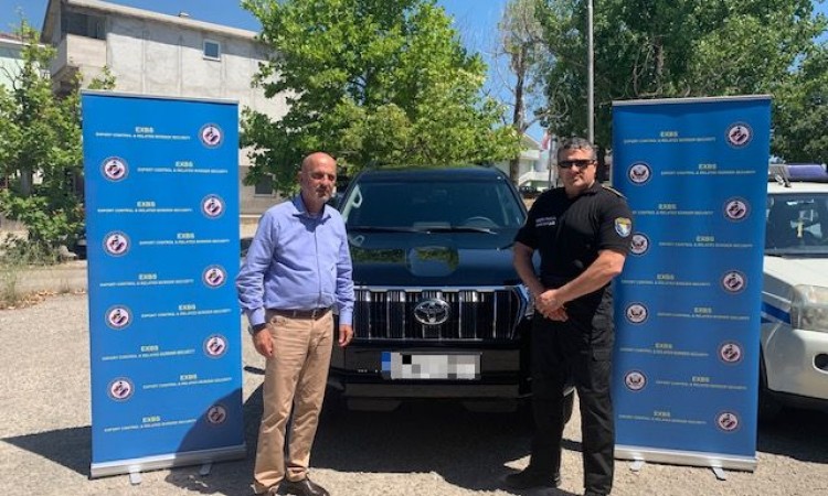 EXBS Program Vlade SAD-a donirao vozilo Graničnoj policiji BiH