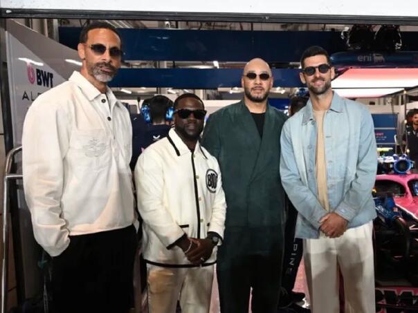 F1 glamur: Ferdinand, Đoković i Hart na Velikoj nagradi Katara