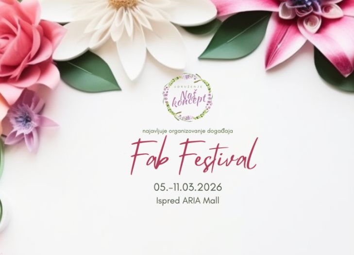 FAB Festival od 5. do 11. marta u Sarajevu: Kreativnost, rad, hrabrost i poduzetnički duh žena