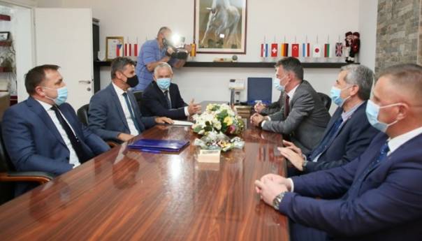 Fadil Novalić u posjeti Žepču