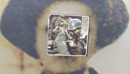 Fašistički plakati na zgradi Srpskog društva