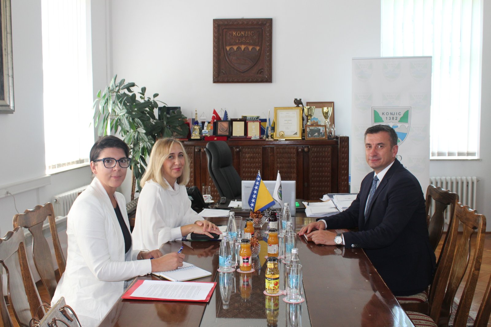 Federalna ministrica okoliša i turizma Nasiha Pozder danas u posjeti Gradu Konjicu