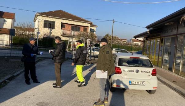 Federalni sanitarni inspektori do danas izrekli 37.922 rješenja o izolaciji