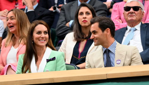 Federer i bez reketa izazvao oduševljenje u Wimbledonu