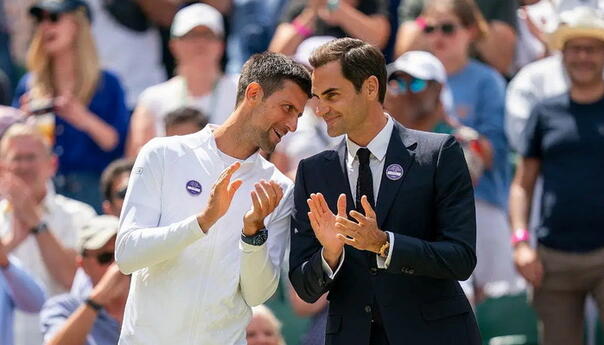 Federer: Nadam se da će Đoković srušiti moj rekord u Wimbledonu