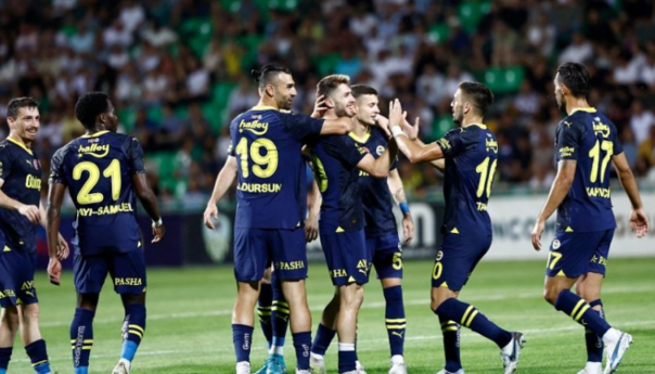 Fenerbahce ubjedljiv i u drugom meču protiv Zimbrua, Kartal odmarao Džeku