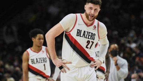 Fenomenalna utakmica Jusufa Nurkića: Bosnian Beast vodio Blazerse do pobjede