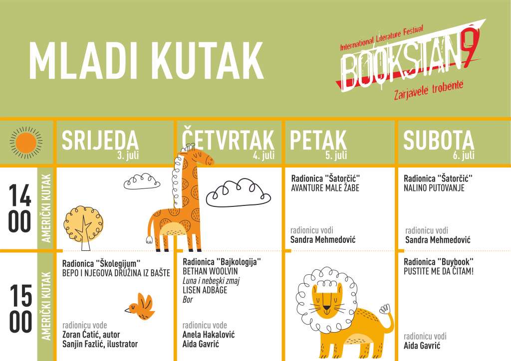 Festival Bookstan počinje sutra u Sarajevu