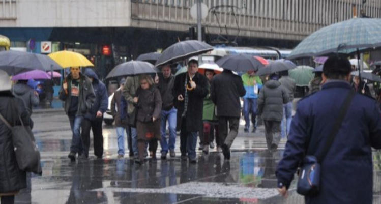 FHMZ: Danas oblačno sa kišom, na planinama snijeg