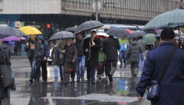 FHMZ: Danas oblačno sa kišom, na planinama snijeg