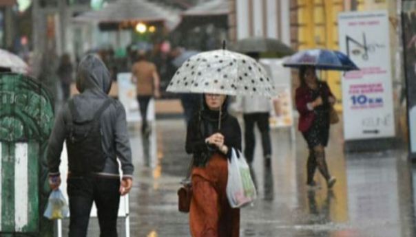 FHMZ: Danas oblačno sa pljuskovima i grmljavinom