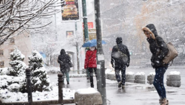 FHMZ: Danas oblačno sa snijegom