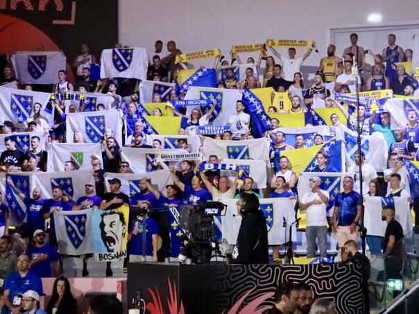 FIBA oduševljena: Kako su navijači BiH osvojili Evropu