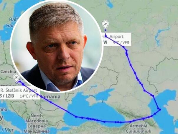 Fico zbog zabrana u Moskvu putuje zaobilaznim putem