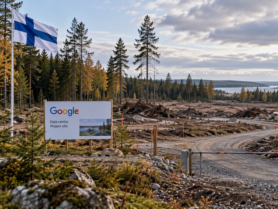 Finska naredila obustavu radova na Googleovim planiranim data centrima