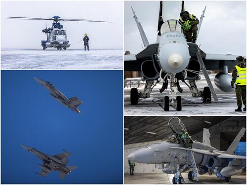 Finski F/A-18 Horneti štite zračni prostor Arktičke regije u okviru NATO misije