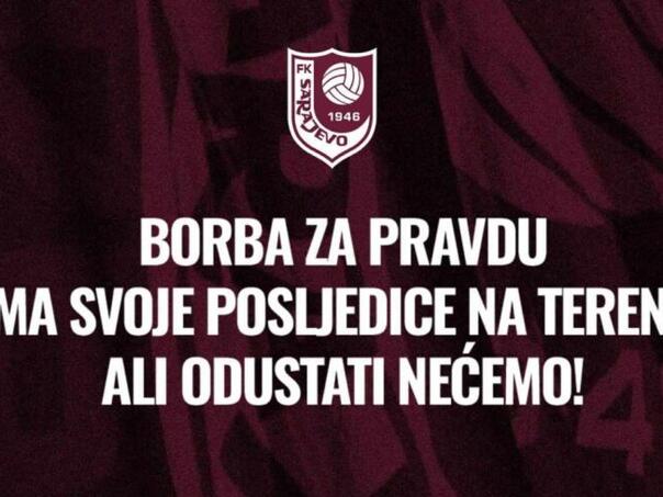 FK Sarajevo: Izloženi smo nasilju u Premijer ligi BiH!