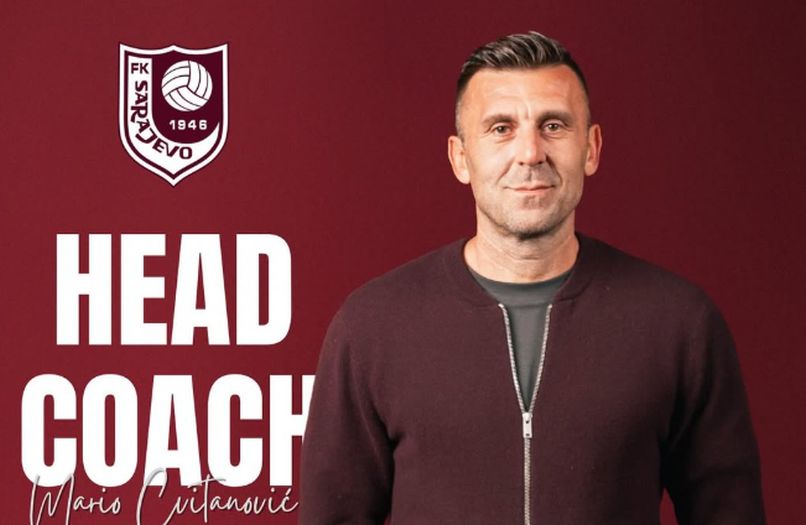 FK Sarajevo potvrdilo: Mario Cvitanović je novi šef stručnog štaba!