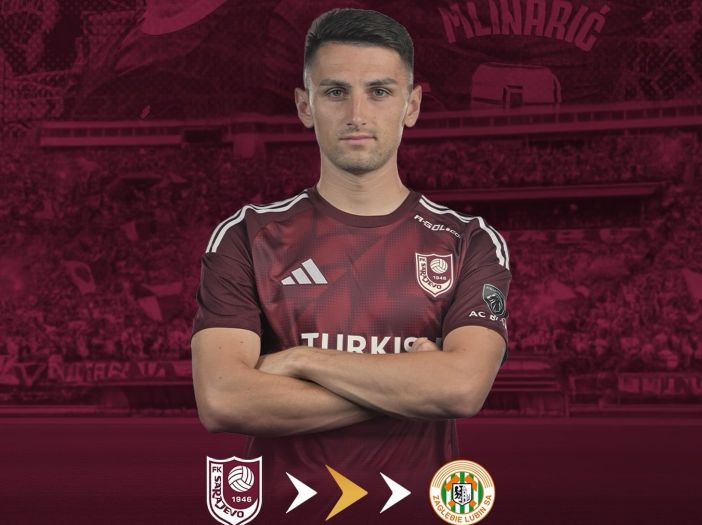 FK Sarajevo potvrdilo transfer Mlinarića u Poljsku