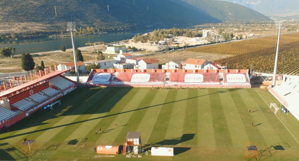 FK Velež: Izgradnja Red Army tribine se privodi kraju