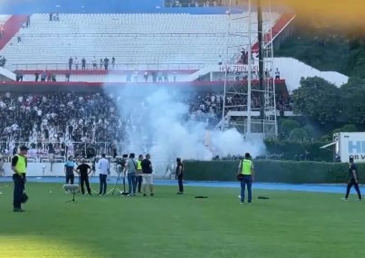 FK Velež se oglasio nakon divljanja navijača Zrinjskog: Cilj je bio napad na naše igrače