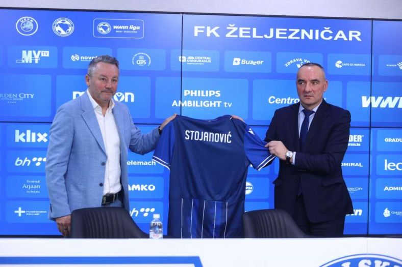FK Željezničar predstavio novog trenera Slavišu Stojanovića