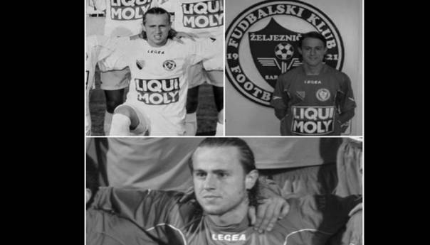 FK Željezničar se oprostio od preminulog Almira Raščića