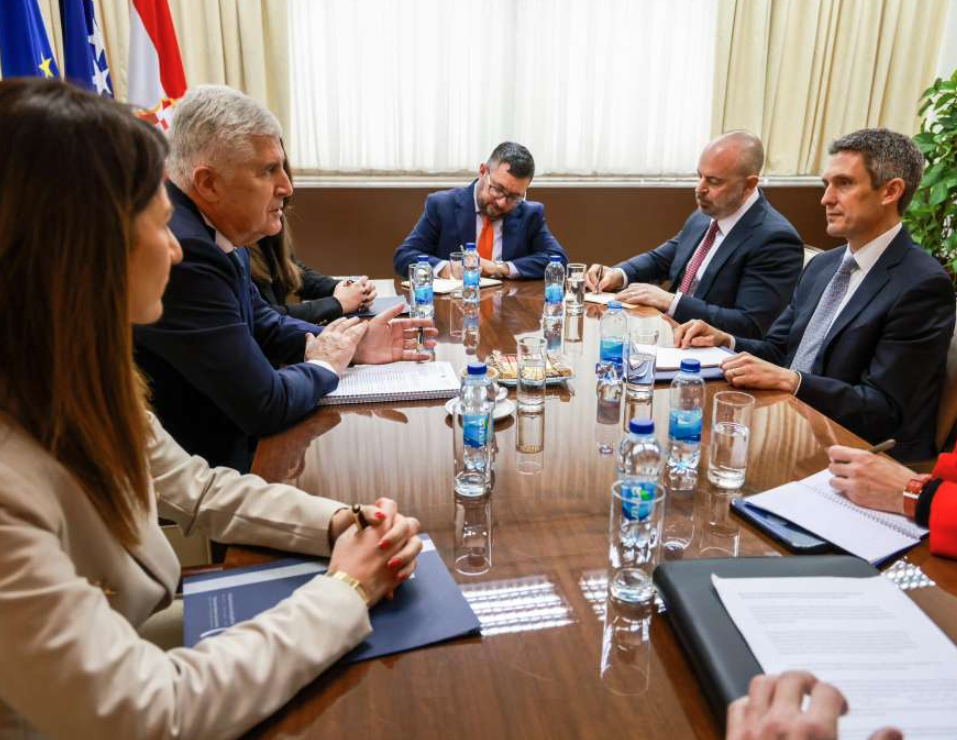 Fleming s Čovićem: Južna interkonekcija ključna za BiH