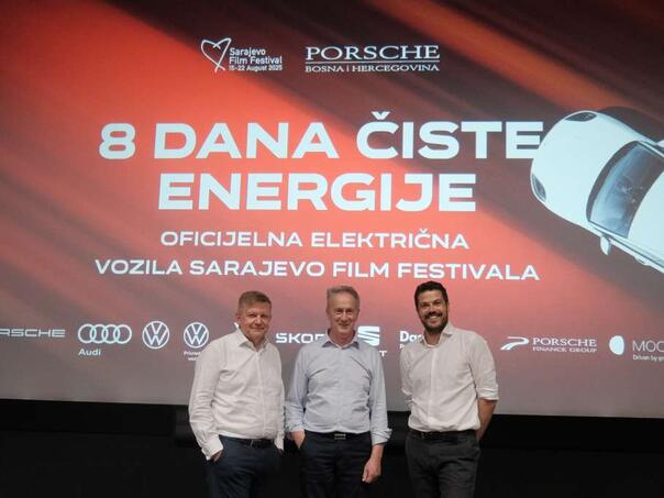 Flota od 14 električnih automobila za 31. Sarajevo Film Festival
